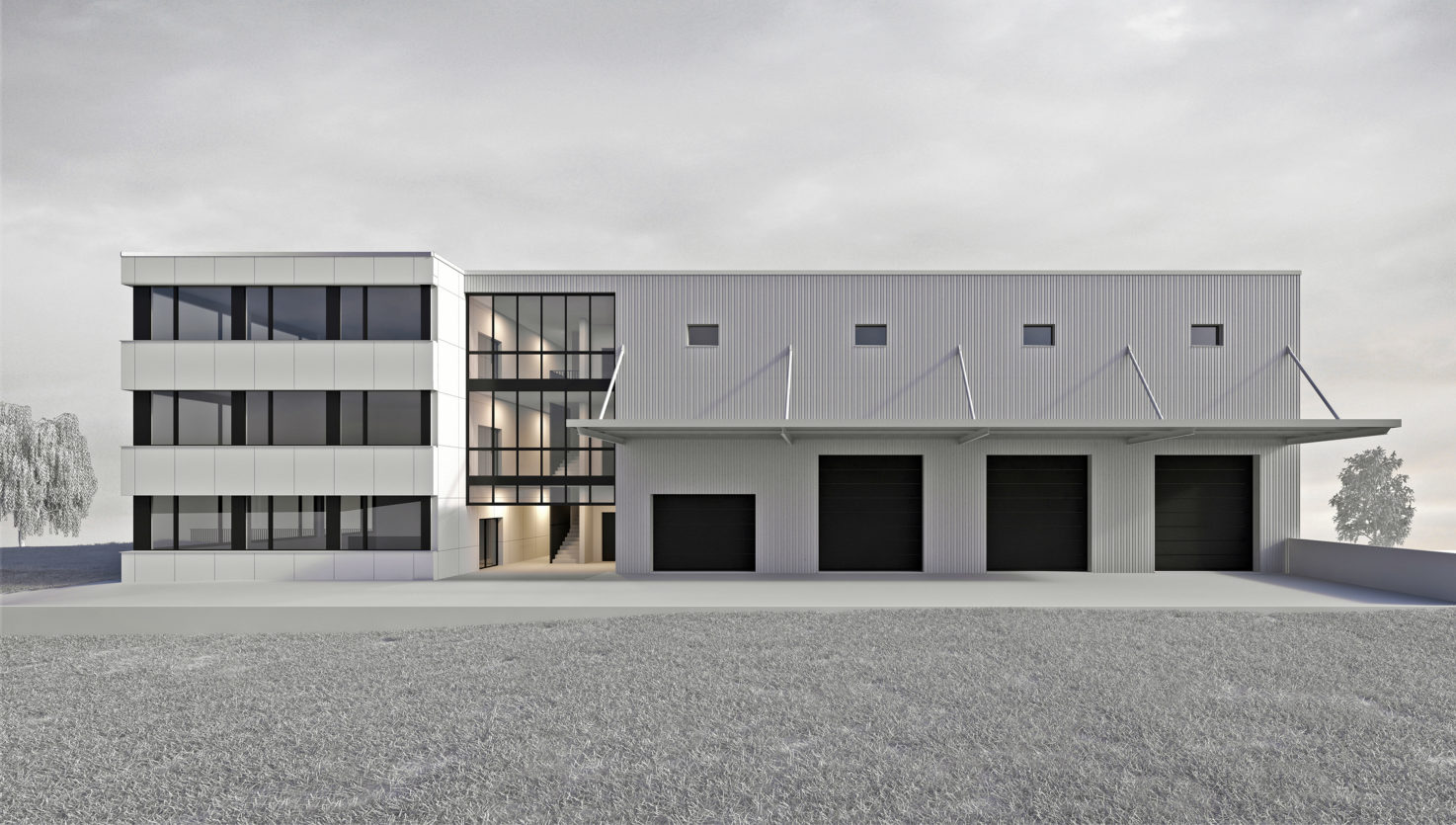 Büro- und Gewerbebau «Grabenacher», Oberhasli