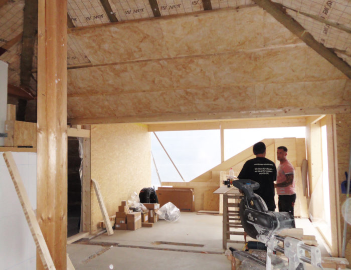 Einbau Dachwohnung «Brunaustrasse», Fahrweid