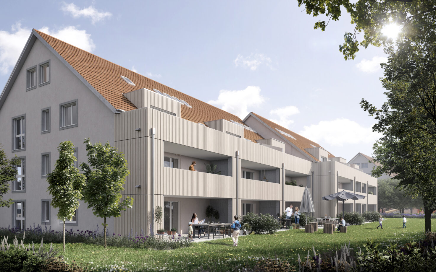 Wohnüberbauung Unterdorf Watt